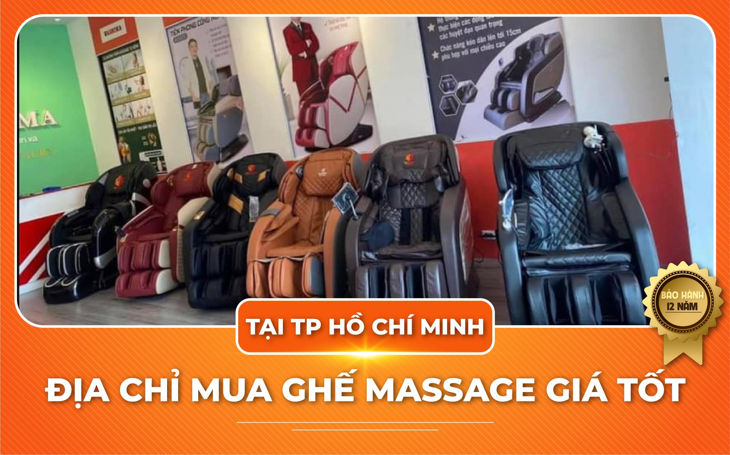 Đại lý ghế massage Washima tại thành phố Hồ Chí Minh