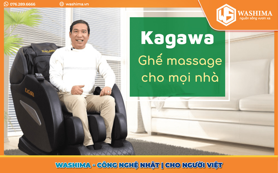 Ghế massage toàn thân Akawa thương hiệu ghế massage số 1 Trung Quốc