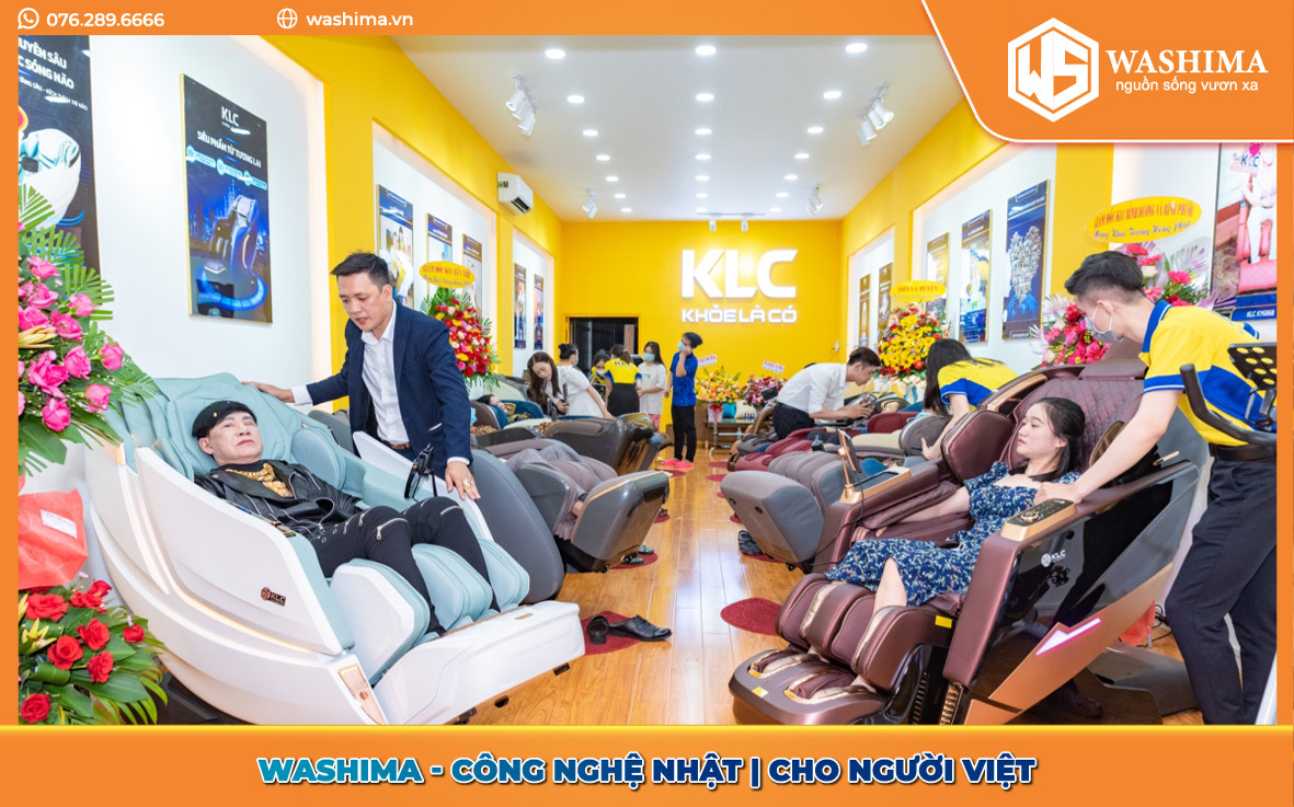 Lịch sử hình thành thương hiệu ghế massage KLC Việt Nam