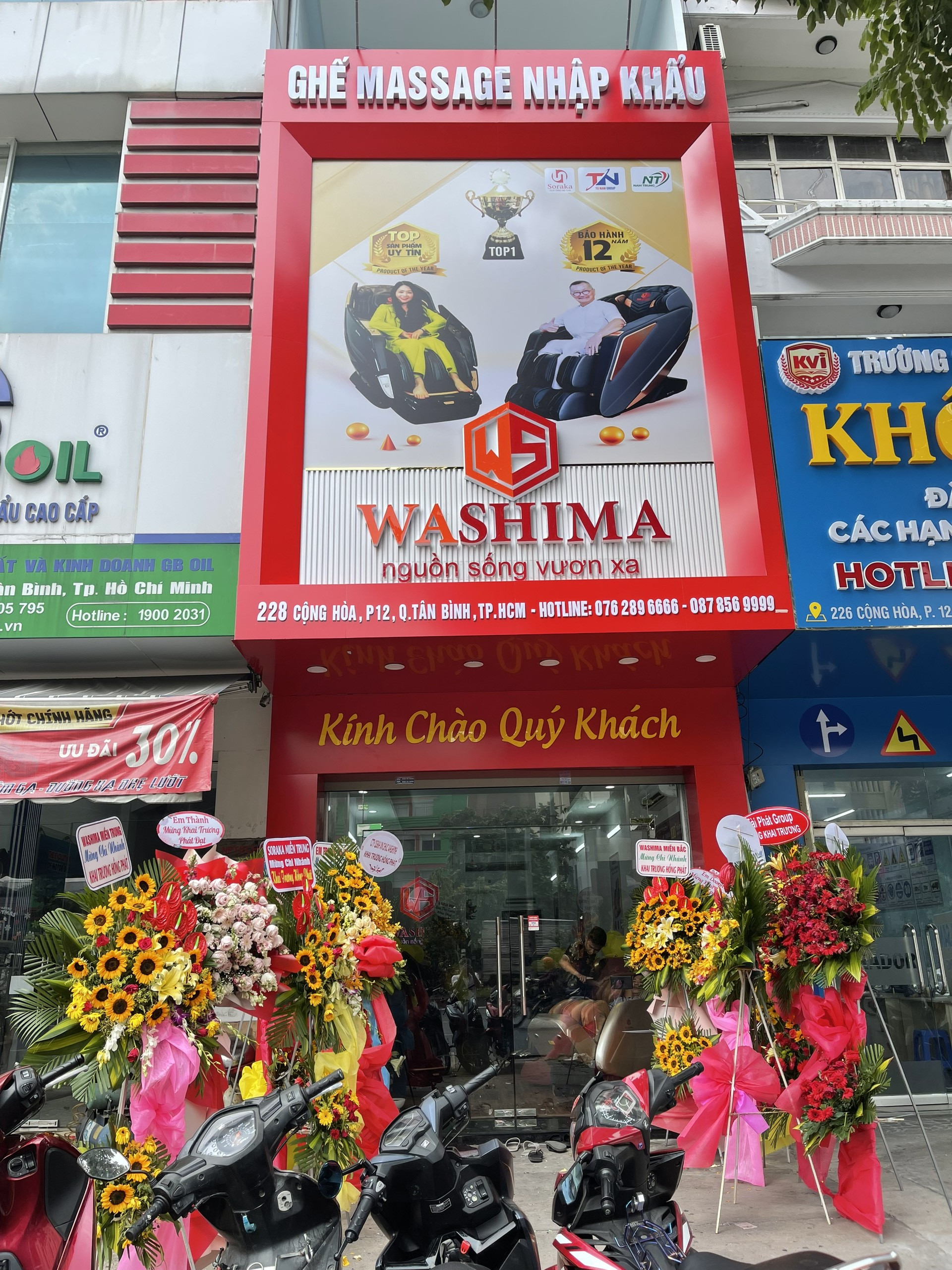 Washima khai trương chi nhánh tại thị trường miền Nam khu vực quận Tân Bình