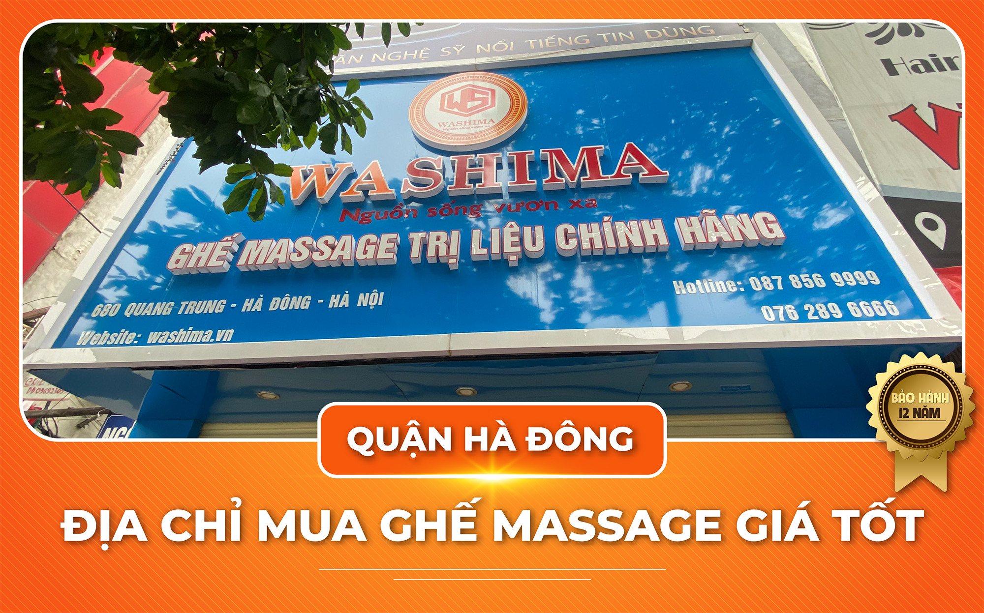 Mua ghế massage giá tốt tại quận Hà Đông - Hà Nội