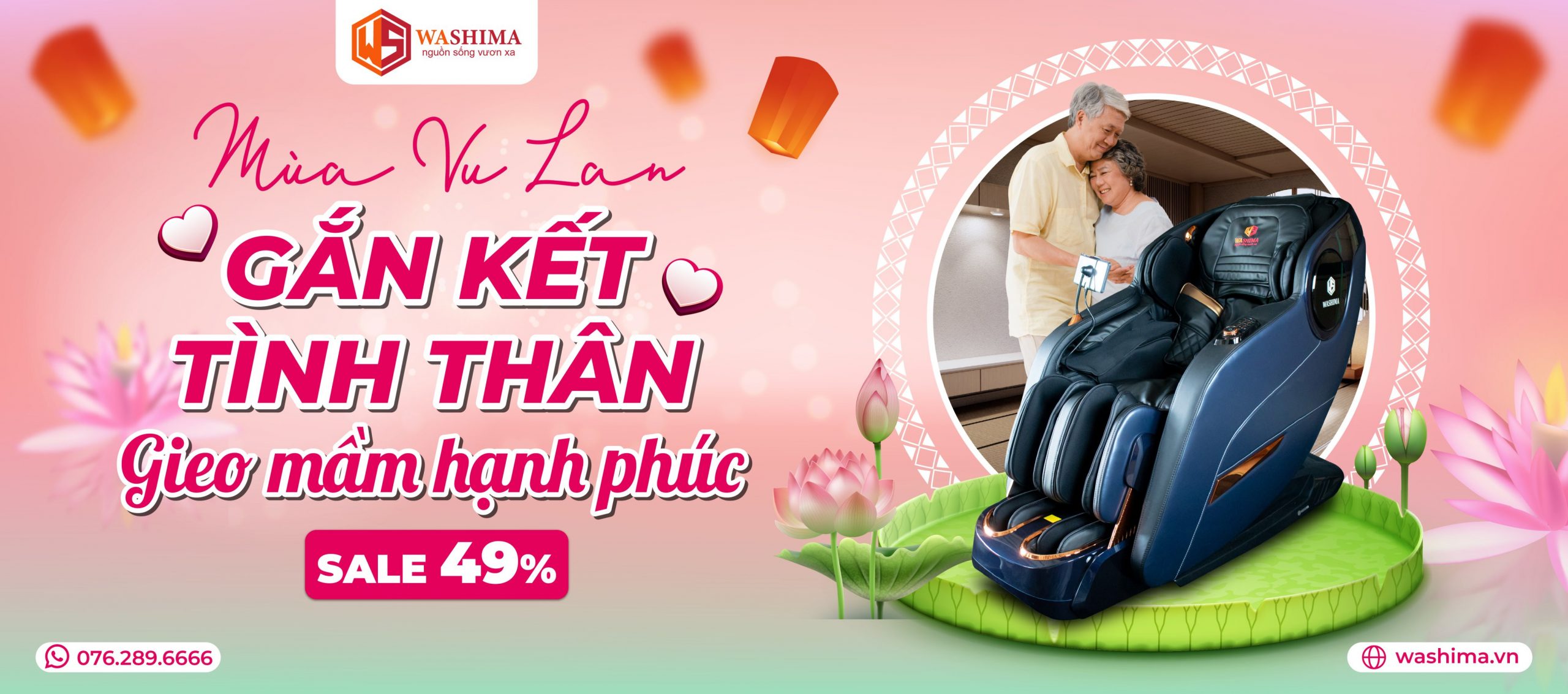 Ghế Massage Washima