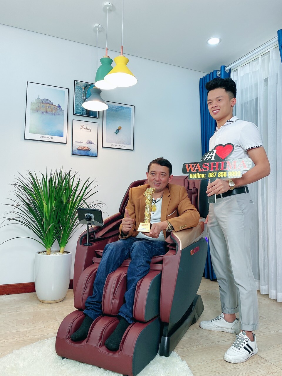 Ghế Massage Washima