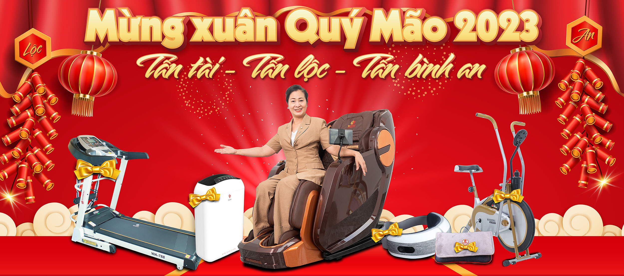 Ghế Massage Washima