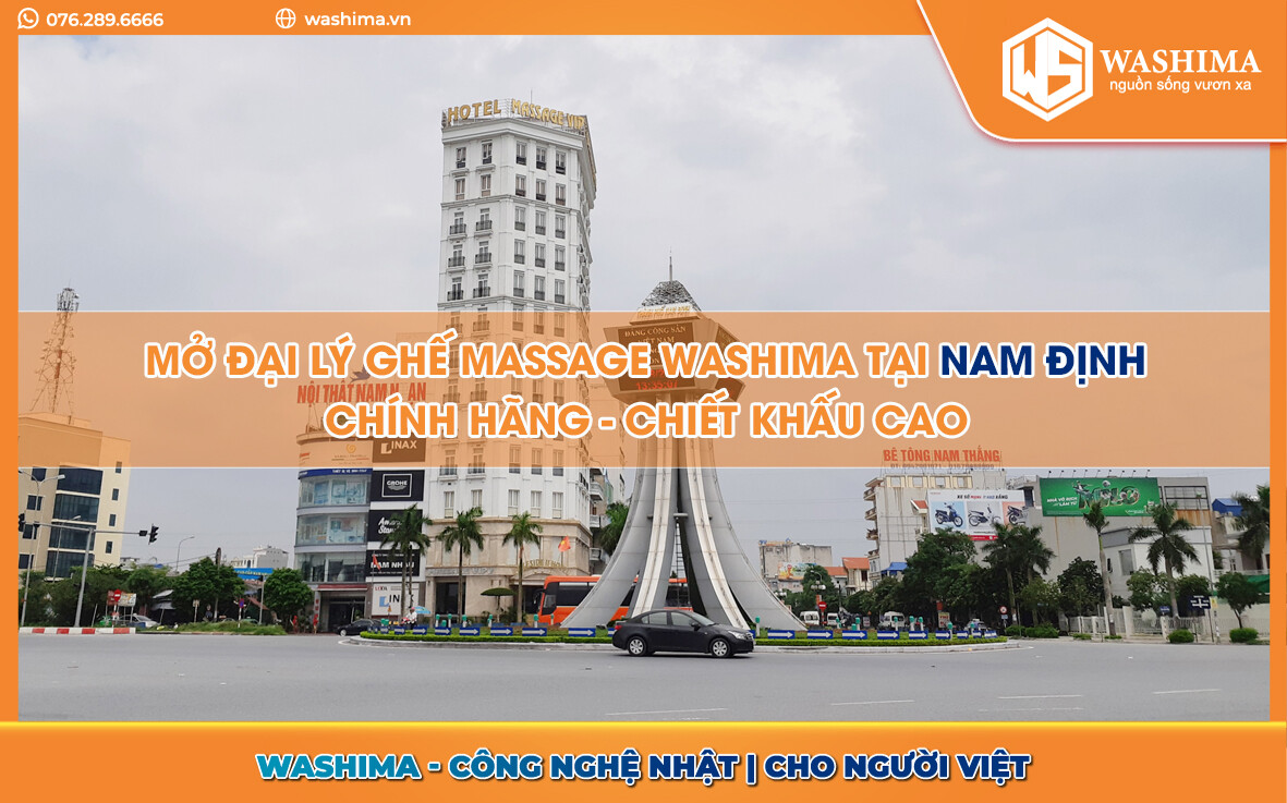 Đại lý ghế massage Washima tại Nam Định
