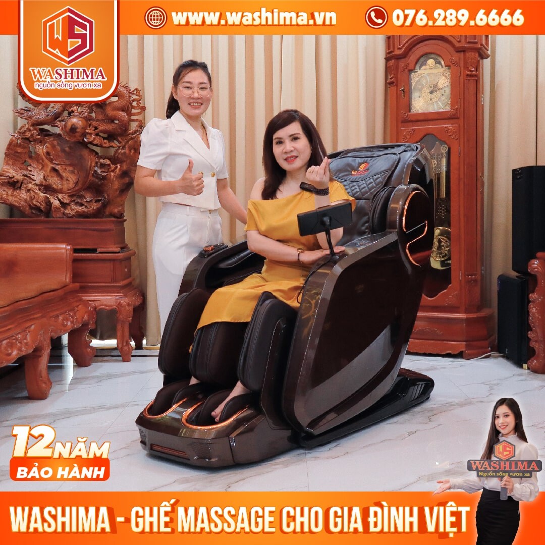 ghế massage trị liệu Washima