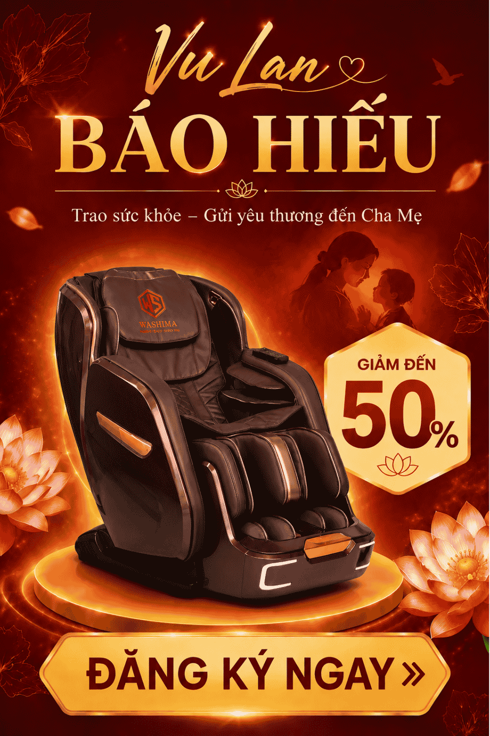 Banner Vu lan báo hiếu