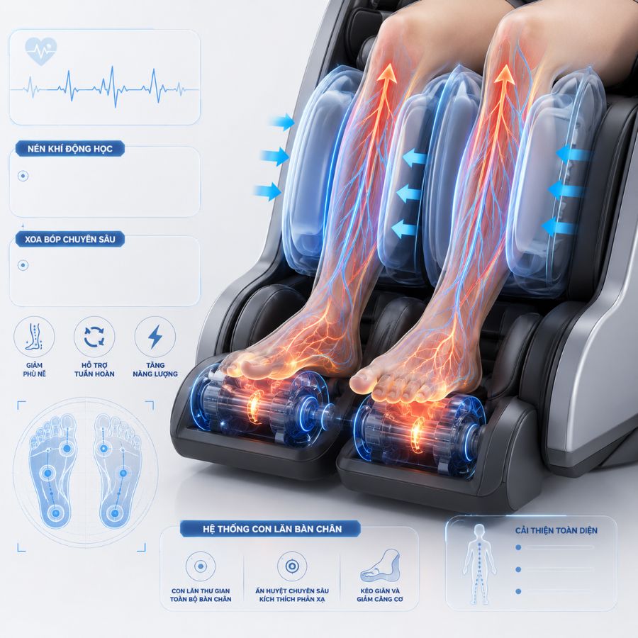 Ghế Massage Cao Cấp Loại Nào Tốt?