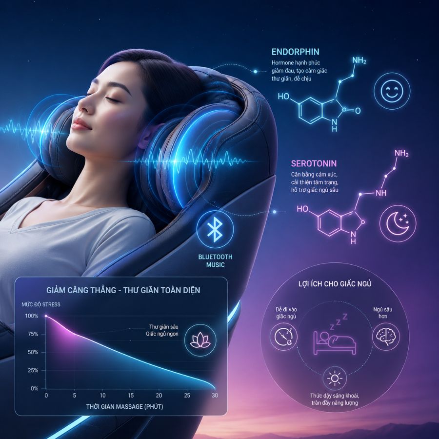 Ghế Massage Cao Cấp Loại Nào Tốt?