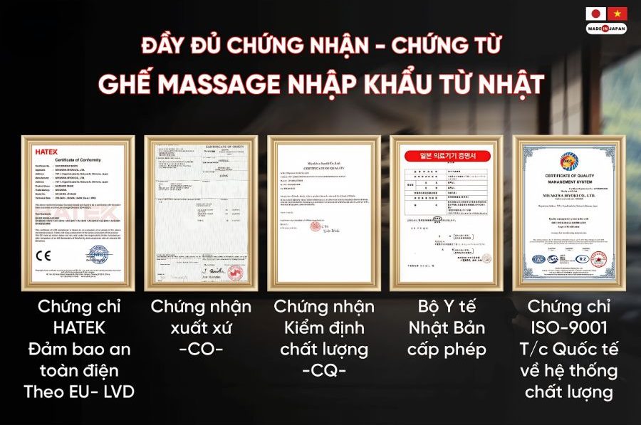 ghế massage Nhật Bản