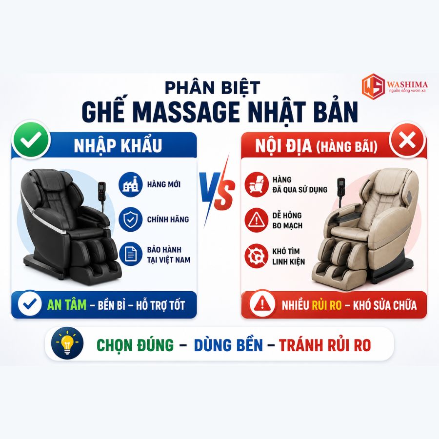 ghế massage Nhật Bản