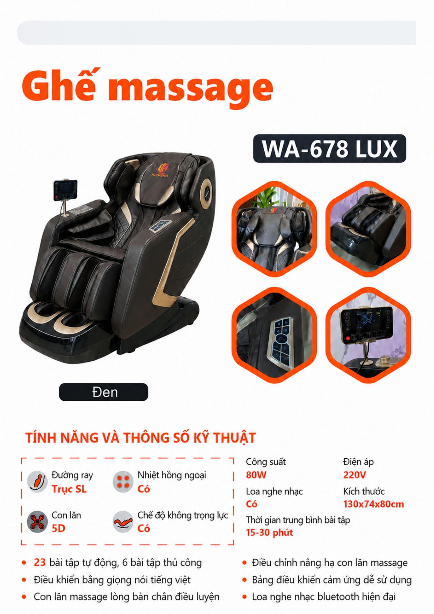 Ghế WA - 678