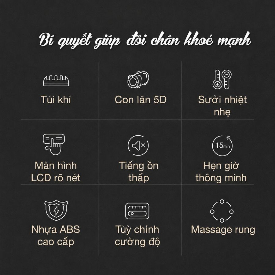 máy massage bàn chân