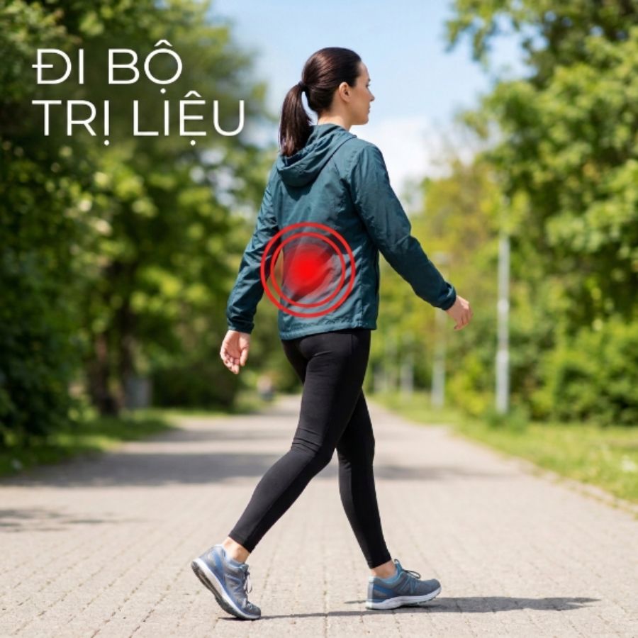 Thoát vị đĩa đệm có nên đi bộ không?