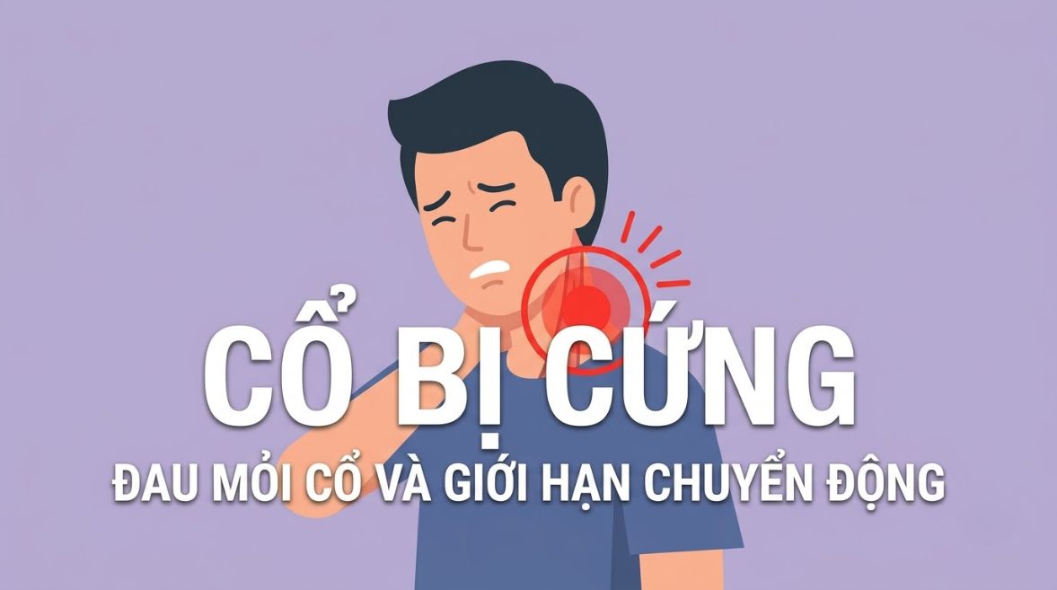 Cổ vai gáy bị cứng