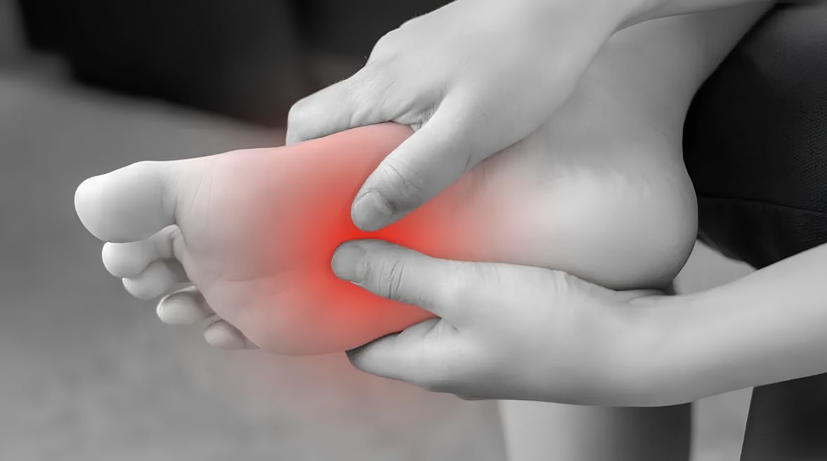 Bàn chân phải chịu trọng lượng cơ thể